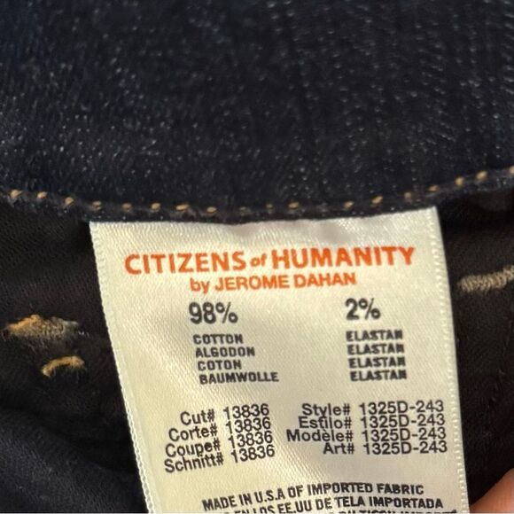 Citizens Of Humanity Dita Petite Bootcut Leg Jeans Size 27 - Picture 11 of 15